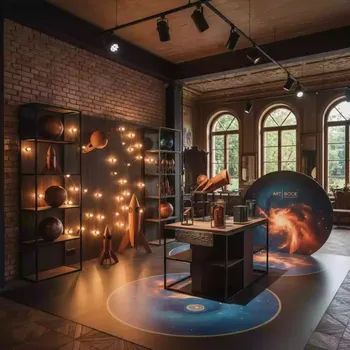 Аренда Фотозоны на День космонавтики на вилле «Анна» — ART SPACE