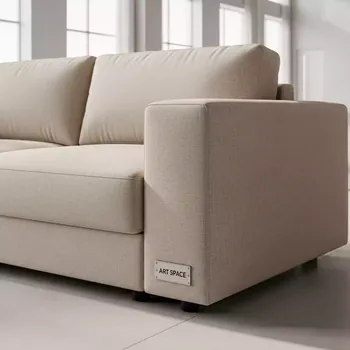 Аренда Модуль диванный прямой YH C1032W beige в санатории «Заполярье» — ART SPACE