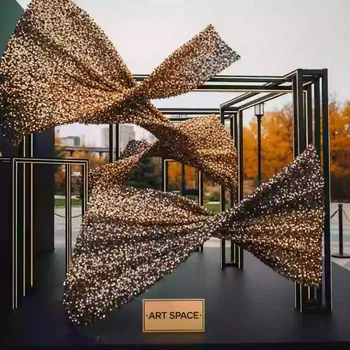 Аренда Фотозона с пайетками в стиле Гэтсби в парке «Ривьера» — ART SPACE