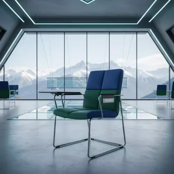 Аренда Стул Хит с пюпитром алюминиевый каркас в Skypark Sochi — ART SPACE