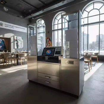 Аренда Ризограф Duplo DP U550 Ultra HDi в ресторане «Баран-Рапан» — ART SPACE