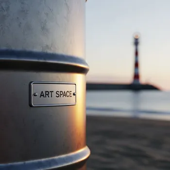 Аренда Бочка муляжная большая на пляже «Маяк» — ART SPACE