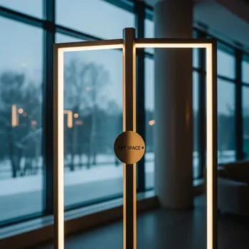 Аренда Светильник LED геометрический в пляжном комплексе VinoGrad — ART SPACE