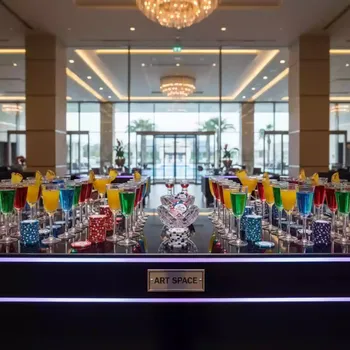 Аренда Казино кулинарное новогоднее желейное в Radisson Blu Resort & Congress Centre — ART SPACE