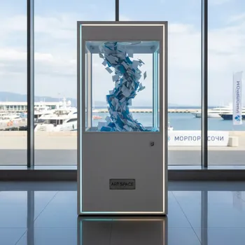 Аренда Кабина денежная белая на территории Морпорта Сочи — ART SPACE