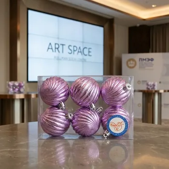 Аренда Набора из 6 ёлочных игрушек в Сочи | ART SPACE