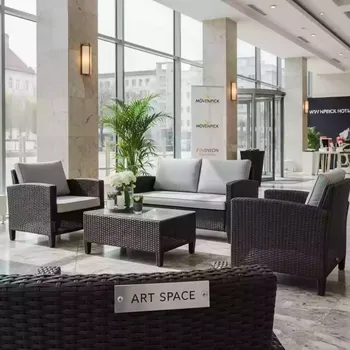 Аренда Комплект мебели Nebraska SOFA 2 венге в Mövenpick Hotel — ART SPACE