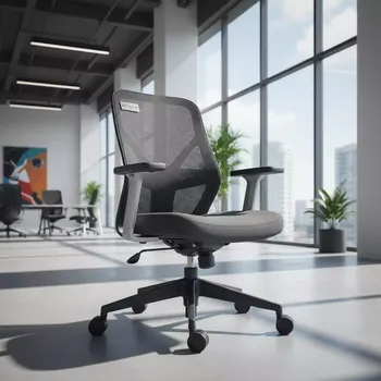Аренда Кресло для персонала BRABIX Smart MG 313 черное в Университете «Сириус» — ART SPACE