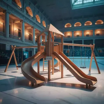 Аренда Площадка детская IgraGrad Classic 2 в Ледовом дворце «Айсберг» — ART SPACE