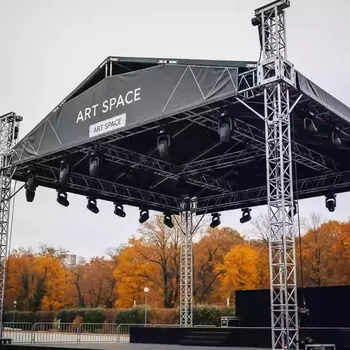 Аренда Крыша двускатная элеваторная 8х6 м в Courtyard by Marriott Sochi — ART SPACE