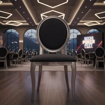 Аренда Стул ДЮПОН серебристый черный в Novotel Resort — ART SPACE