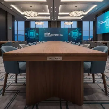Аренда Стол деревянный обеденный Felix 80 в Pullman Sochi Centre — ART SPACE