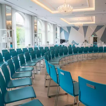 Аренда Стул ИЗО на полозьях пластиковый в отеле Radisson Lazurnaya — ART SPACE