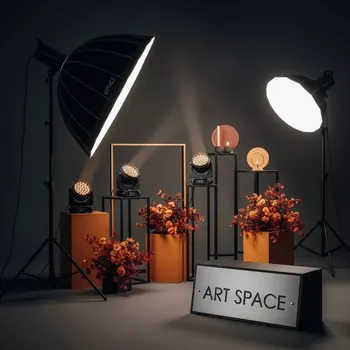Аренда Света для фотосъёмки в санатории «Русь» — ART SPACE