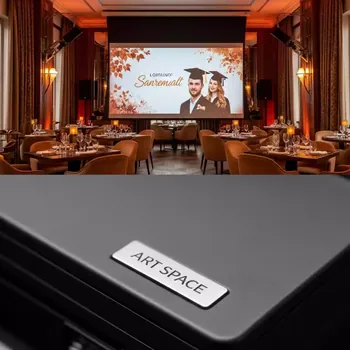 Аренда Экран настенный Lumien Master Picture CSR 189x244 4 3 MW LMP 100104CSR в ресторане «Sanremo» — ART SPACE