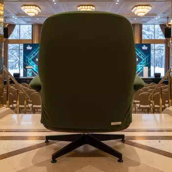 Аренда Чехол Е 07 на стул Eames оливковый в Cosmos Sochi Hotel — ART SPACE