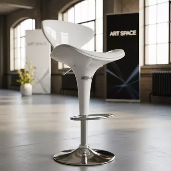 Аренда Стул барный белый Bombo в Sport Inn Hotel & Wellness — ART SPACE
