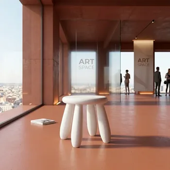 Аренда Белый детский табурет Mammut Сочи | ART SPACE