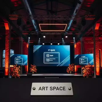 Аренда Квиз IT квиз онлайн в Omega Sirius — ART SPACE