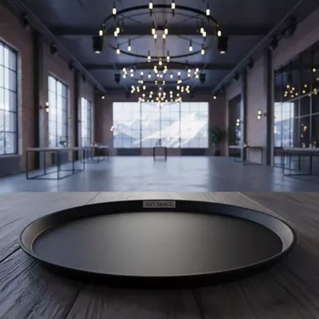Аренда Поднос для официанта 400 мм в ледовом дворце «Роза Хутор» — ART SPACE