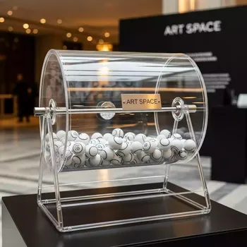 Аренда Лототрон 300х400х400 мм для 200 300 шариков в Mövenpick Hotel — ART SPACE