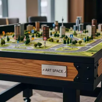 Аренда Стол игровой ландшафтный "Правила дорожного движения" в Imeretinskiy Hotel — ART SPACE