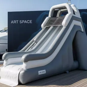 Аренда Горка надувная Пушка на VIP теплоходе (Морпорт Сочи) — ART SPACE