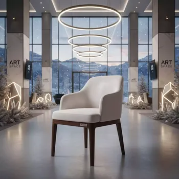Аренда Полукресло Fendi микровелюр Alba 043 ножки бук морилка старинный орех в Imeretinskiy Hotel — ART SPACE