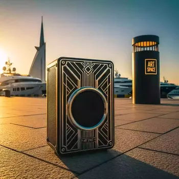 Аренда Колонка с аккумулятором Ion Audio Block Rocker Bluetooth на территории Морпорта Сочи — ART SPACE