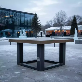 Аренда Стол уличный Калисто квадратный в санатории «Металлург» — ART SPACE