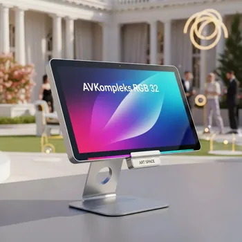 Аренда Интерактивная настольная книга AVKompleks RGB 32 на стационарной опоре в санатории «Русь» — ART SPACE