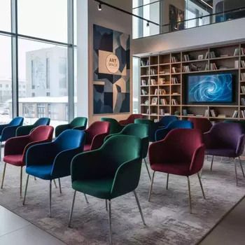 Аренда Стул Марк велюр Velutto ножки металлические в Radisson Blu Resort & Congress Centre — ART SPACE
