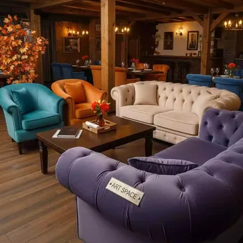 Аренда Комплект Ravona KD lounge 3 в ресторане «Сыроварня» — ART SPACE