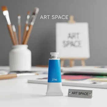 Аренда Краска темперная синяя Kores 27 мл в Маринс Парк Отеле — ART SPACE
