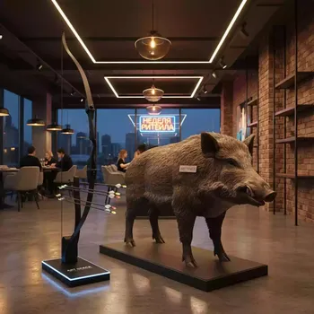 Аренда Мишень 3D кабан в ресторане «La Terrazza» — ART SPACE