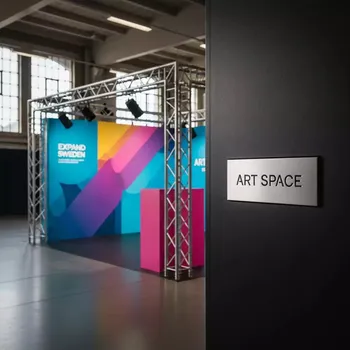 Аренда Пресс волл на базе POP UP стенда Expand Швеция в Маринс Парк Отеле — ART SPACE
