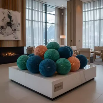Аренда Светлячок LED Минки в Radisson Hotel Rosa Khutor — ART SPACE