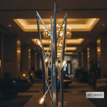 Аренда Светильник напольный лофт Зиг Заг Сэкст в Rodina Grand Hotel & SPA — ART SPACE
