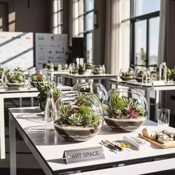 Аренда Мастер класс флорариум в Radisson Blu Resort & Congress Centre — ART SPACE