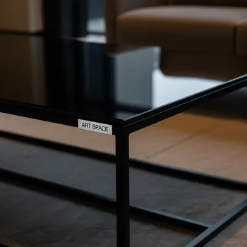 Аренда Журнальный столик Black Glass в Маринс Парк Отеле — ART SPACE