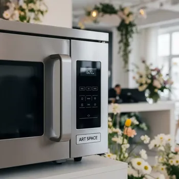 Аренда Микроволновая печь Sharp R2300RSL 1200 Вт 20 л в ресторане «Магадан» — ART SPACE