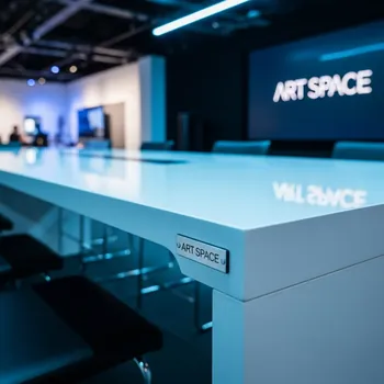 Аренда Стол Lavalin белый 150 см в Delta Sirius — ART SPACE