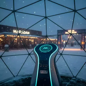 Аренда Обогреватель для шатра в ресторане «Магадан» — ART SPACE