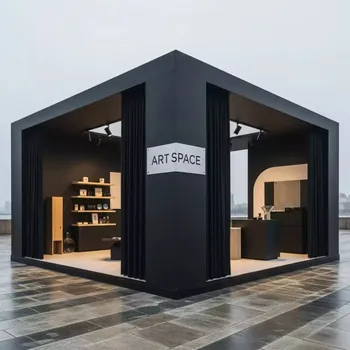 Аренда Павильон черный мягкие стенки 15х30 м на Имеретинской набережной — ART SPACE
