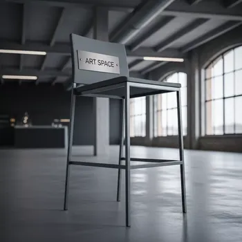 Аренда Барный стул Oscar серый в Mantera Supreme — ART SPACE