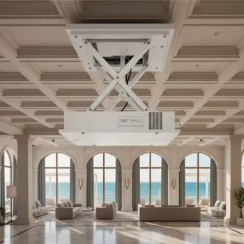 Аренда Лифт для проектора Sakura Cinema S’OK SLJ1000 в пляжном клубе Del Mar — ART SPACE