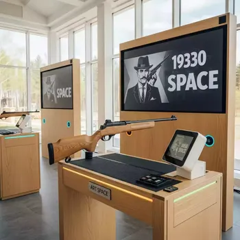 Аренда Тир гангстерский интерактивный в санатории «Заполярье» — ART SPACE