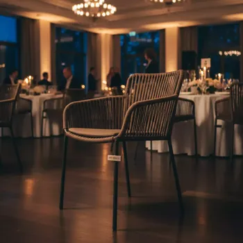 Аренда Стул плетеный Диего из роупа коричневый в Swissôtel Resort Sochi Kamelia — ART SPACE