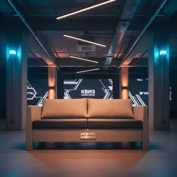 Аренда Диван пластиковый Mykonos бежевый темно серый с подушками в Gamma Sirius — ART SPACE
