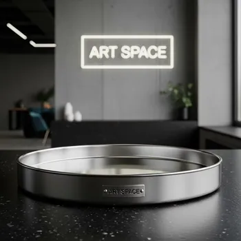 Аренда Поднос металлический 38 см в МФК «Горный» — ART SPACE